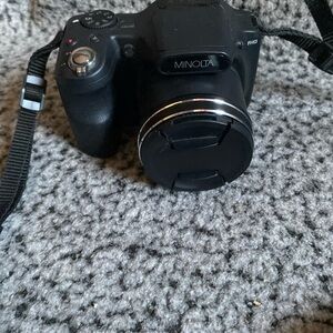 Minolta Black Digital Camera